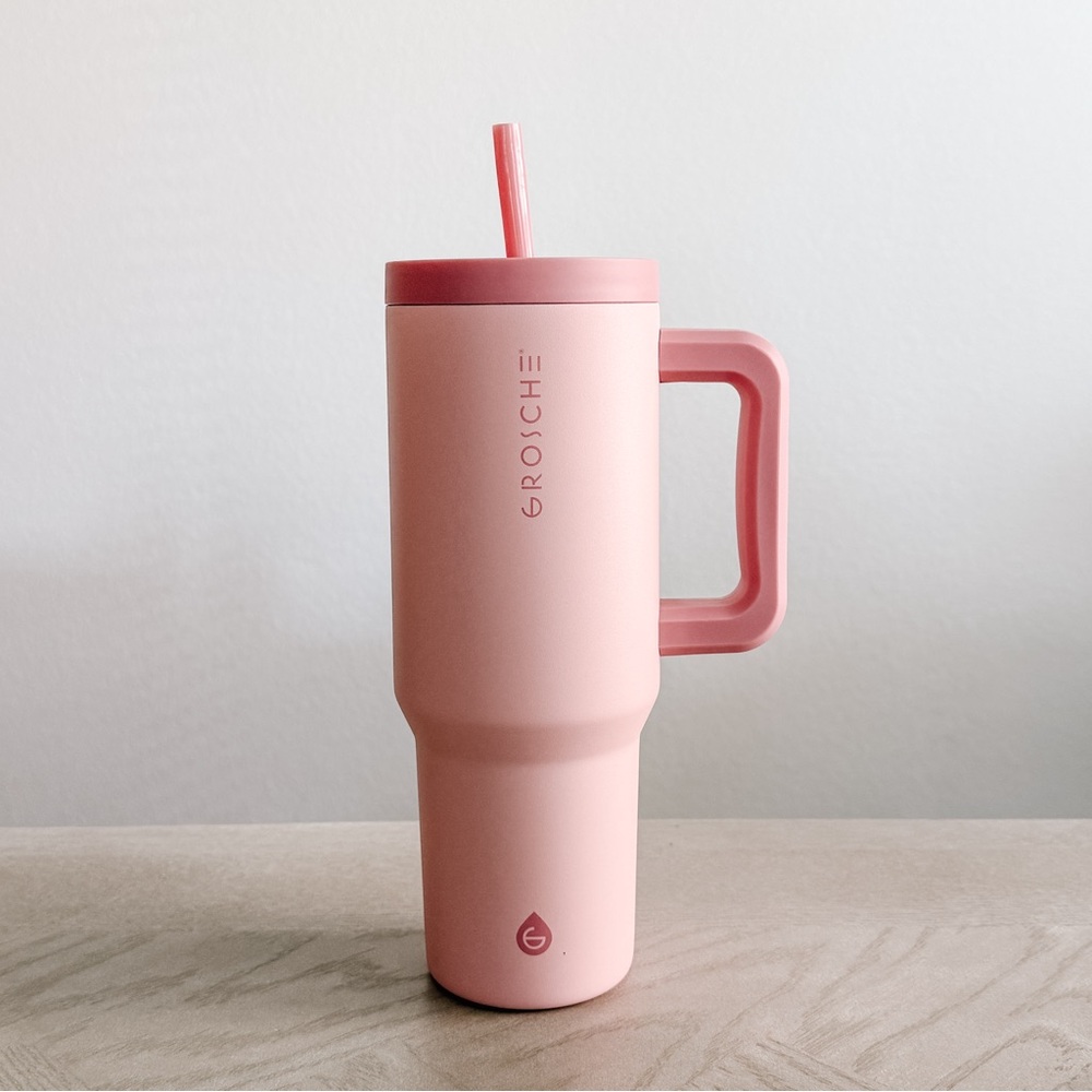 Jilly Box Grosche 40oz Insulated Tumbler with Straw